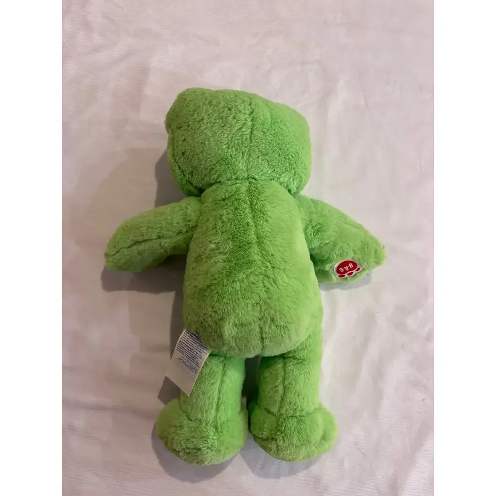 Build-A-Bear Workshop 16 inch Spring Green Frog Plush Stuffed Animal BAB